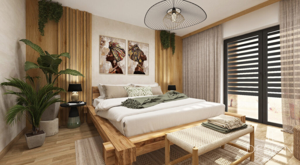 Návrh exotický interiér - LL design