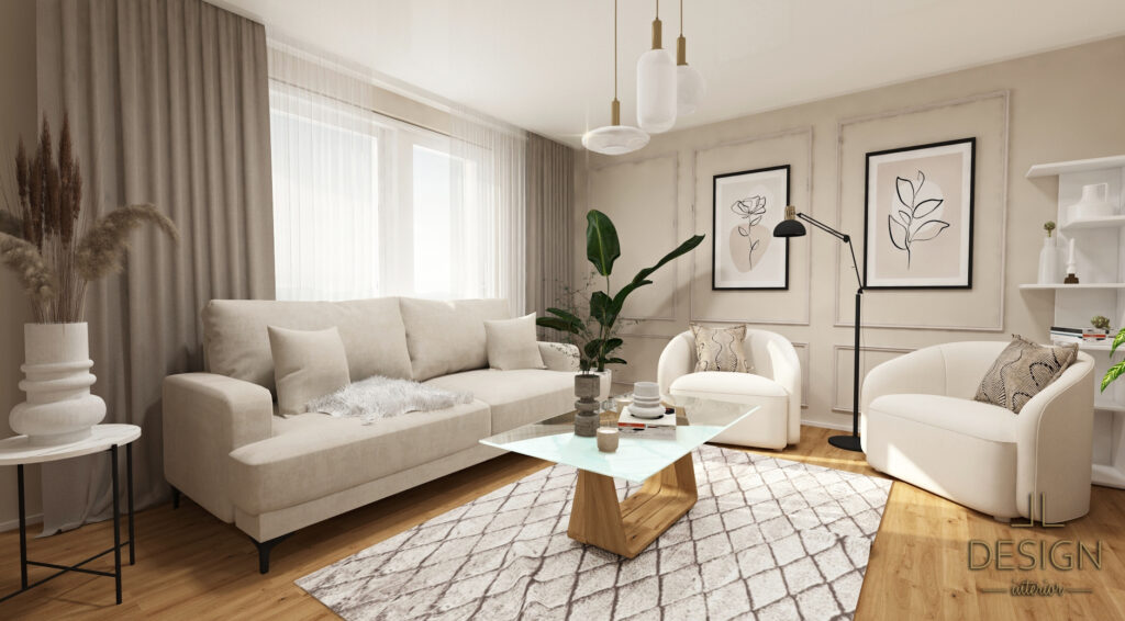 Návrh obývačky- LL design