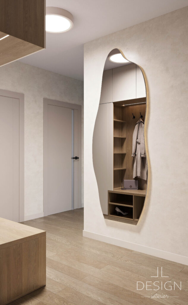 Interiérový dizajn vstup - Mestský byt v Banskej Štiavnici - LL design