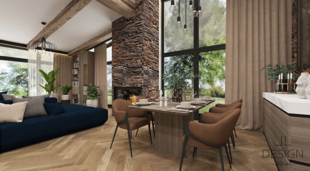 Interiérový dizajn kuchyňa - Rodinný dom na Stožku - LL design