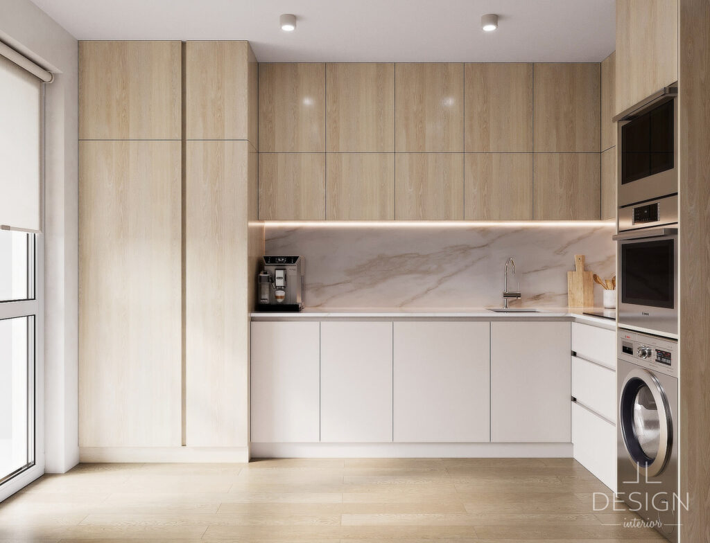 Interiérový dizajn kuchyňa - Mestský byt v Banskej Štiavnici - LL design