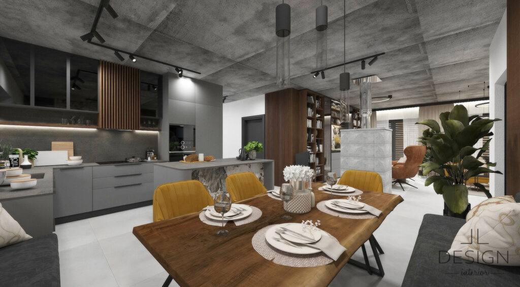 Interiérový dizajn kuchyňa - Rodinný dom na Kováčovej - LL design