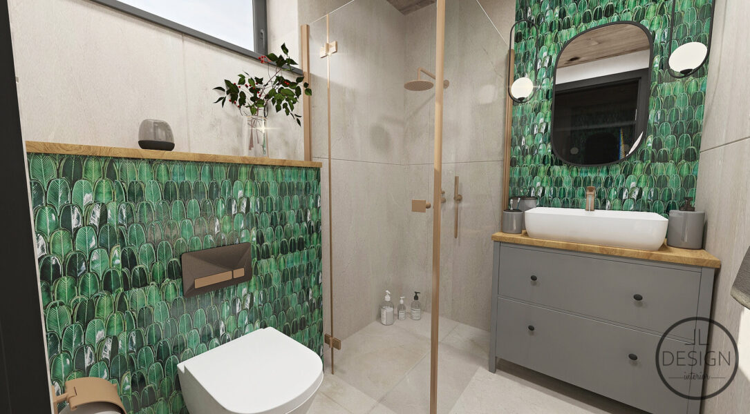 Interiérový dizajn kúpeľne | LL design