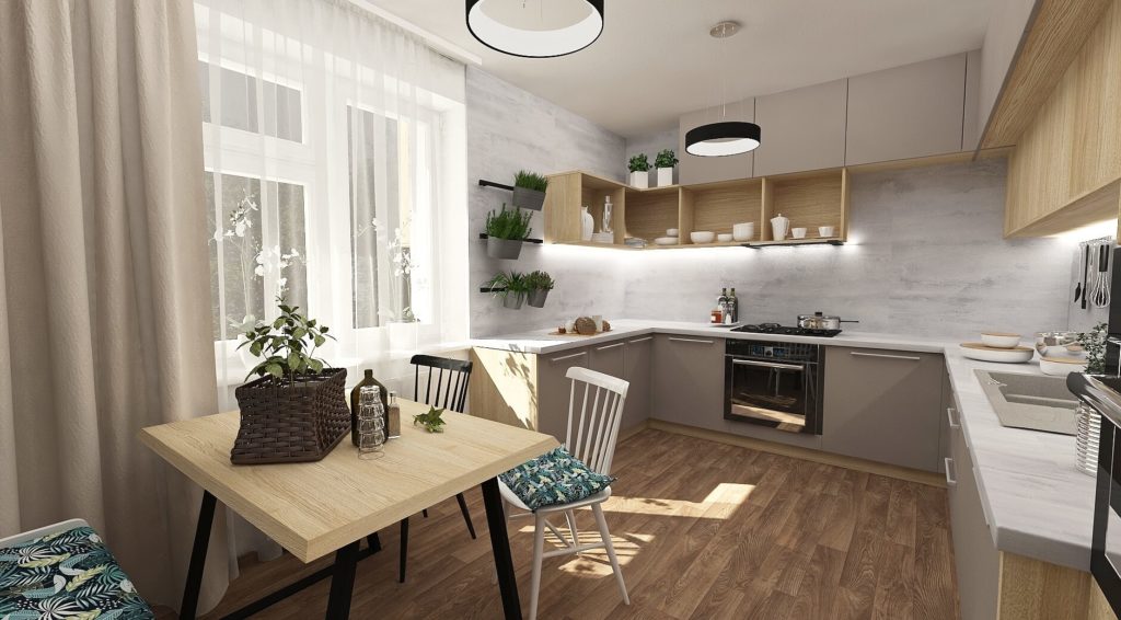 Interiérový dizajn kuchyne - Rodinný dom Žiar nad Hronom - LL design