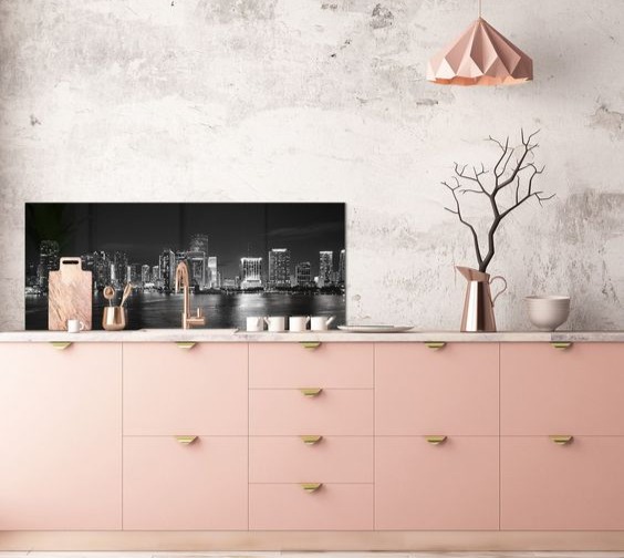 Kuchyňa v pastelových odtieňoch | LL design