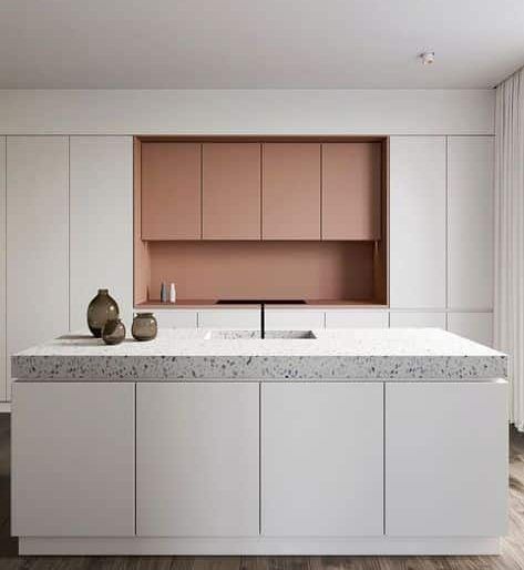 Kuchyňa v pastelových odtieňoch | LL design