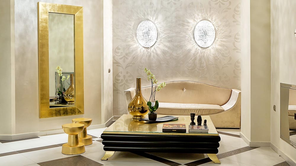 Zlatá farba v interiéri | LL design